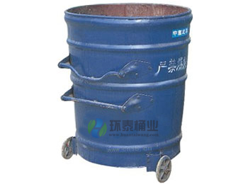 环卫挂车蓝色铁皮圆形大铁桶HT-GZ4880,环卫,挂车,铁皮,圆形,铁桶,HT-GZ5650,环卫,挂车