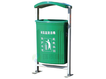 绿色带盖玻璃钢垃圾桶HT-BLG2310,玻璃钢,垃圾桶,欢迎,使用,ueditor,