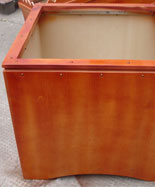 单个室外防腐木花箱HT-HX300