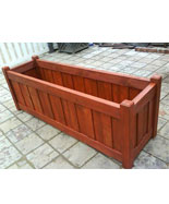 防腐木广场户外花箱HT-HX710