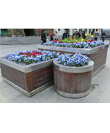 休闲广场户外花箱花桶花盆HT-HX860