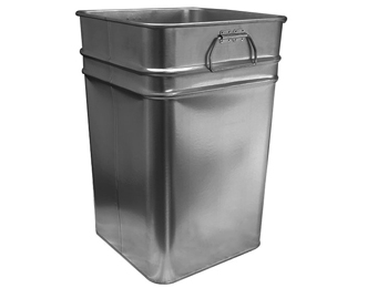 户外镀锌铁皮方形垃圾桶果皮箱内胆内桶HT-ND001,冲孔,垃圾桶,冲孔,垃圾桶,