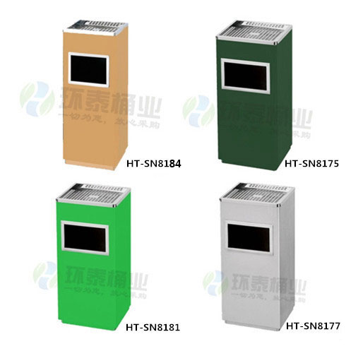 正方形丽格不锈钢垃圾桶